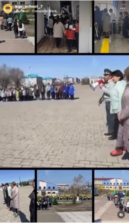 Антитеррористические учения в школе.